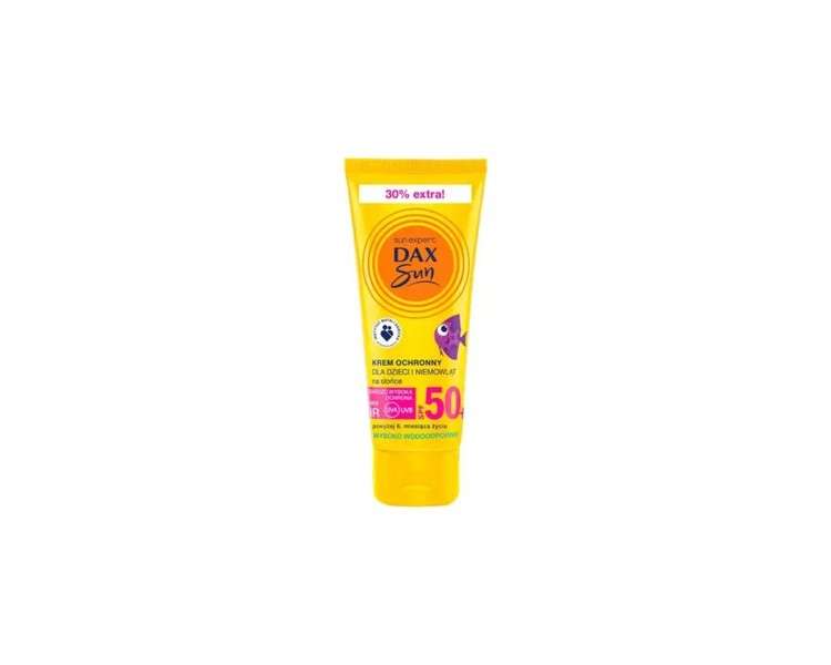 DAX SUN Protective Sunscreen for Children and Babies SPF 50+ 75ml