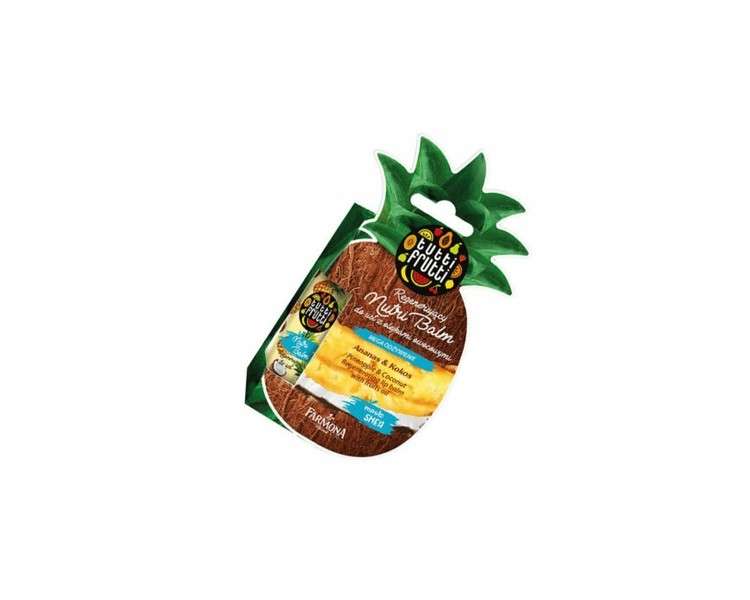 Farmona Tutti Frutti Regenerating Nutri-Lip Balm Pineapple & Coconut 12ml