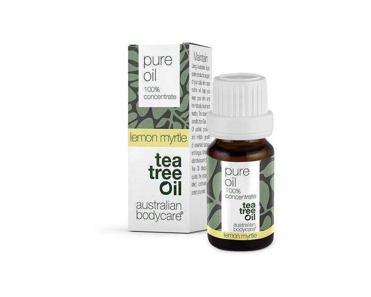 Australian Bodycare 100% Pure Tea Tree Oil with Lemon Myrtle 10ml - Pharmaceutical Grade