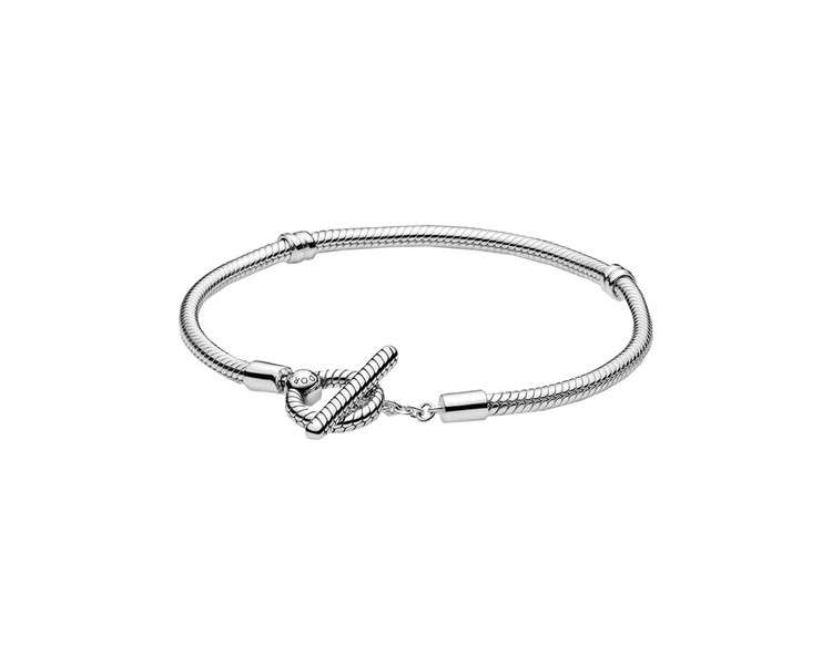 Pandora Icons T-Bar Snake Link Bracelet 20cm