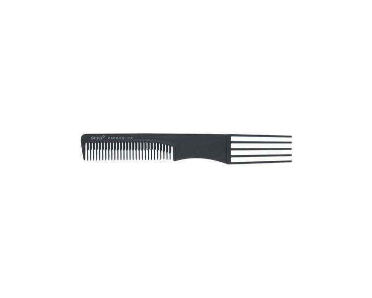 Sibel Carbon Line Teasing Comb Antistatic Backcomb