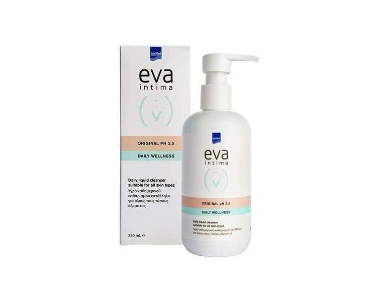 Eva Intima Original pH 3.5 Daily Wellness Liquid Cleanser for Intimate Area 250ml