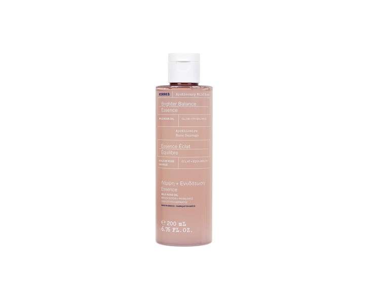 KORRES Apothecary Wild Rose Balancing Essence for Radiant Skin & Smooth Complexion Dermatologically Tested Vegan 200ml