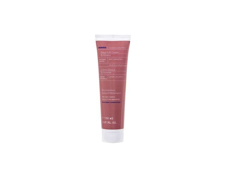 KORRES Apothecary Wild Rose Gentle Exfoliating Cream for Radiant Skin 150ml