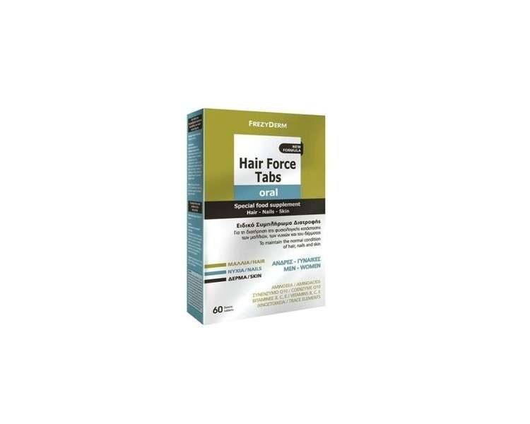 Frezyderm Hair Force for Hair, Nails & Skin 60 Tablets