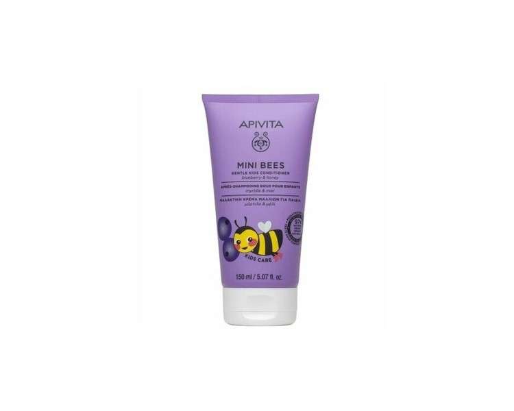 Apivita Mini Bees Gentle Kids Conditioner with Blueberry and Honey 150ml