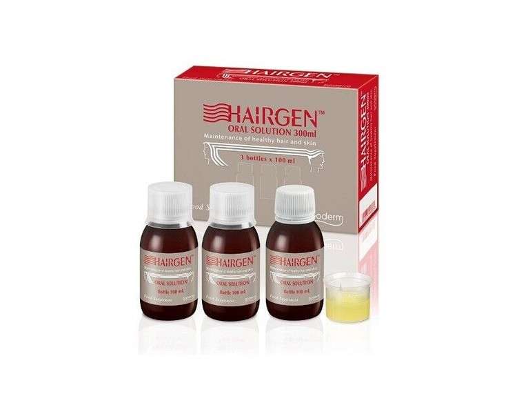 Hairgen Oral Solution 100ml - Pack of 3