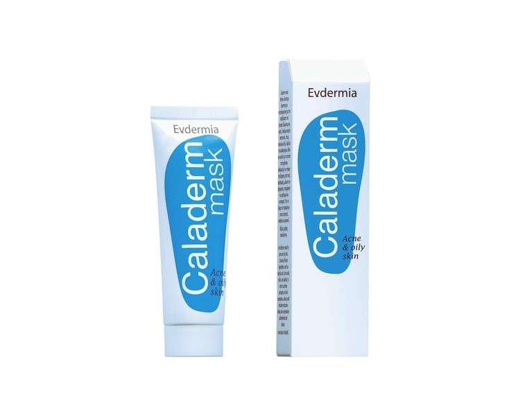 Caladerm Mask for Oily Skin Prone to Acne Smoothing and Regenerating Action Ideal for Blackheads and Blemishes