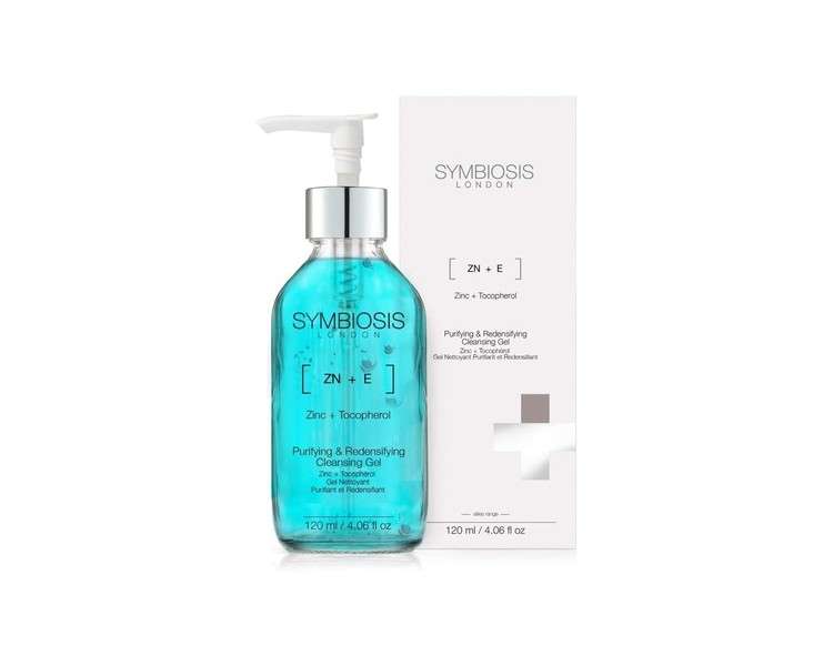 Symbiosis London Zinc and Tocopherol Purifying and Redensifying Cleansing Gel 120ml