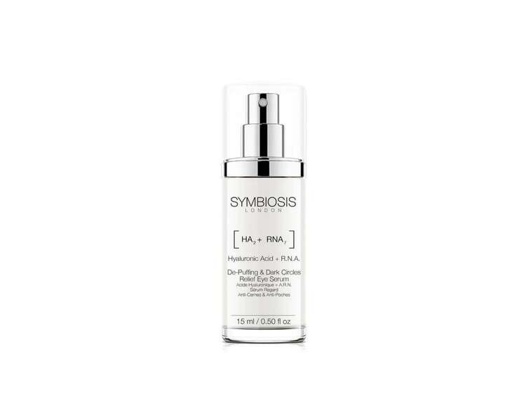 SYMBIOSIS Hyaluronic Acid+RNA De-Puffing & Dark Circles Relief Eye Serum 15ml