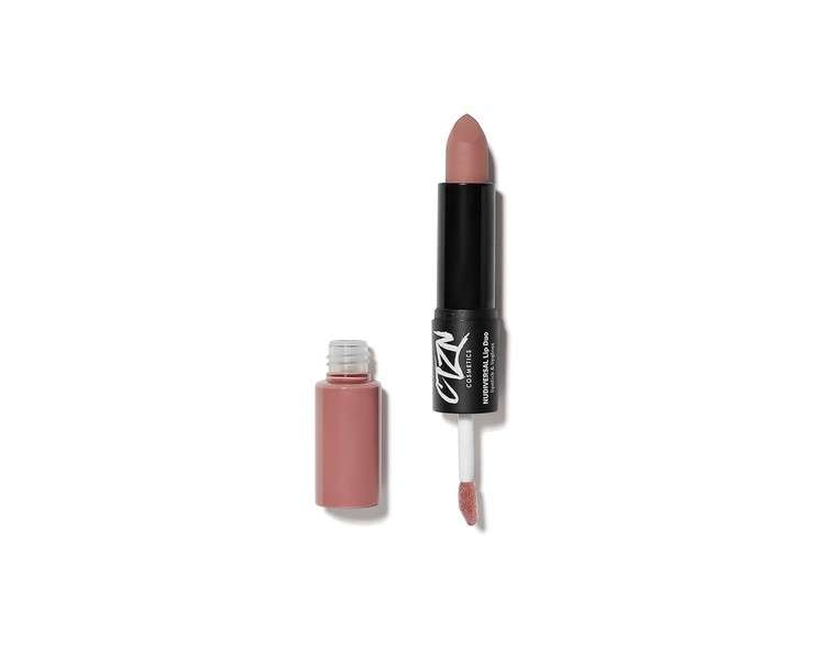 CTZN Cosmetics Nudiversal Lip Duo Lipstick + Lip Gloss Shade 9 Fez