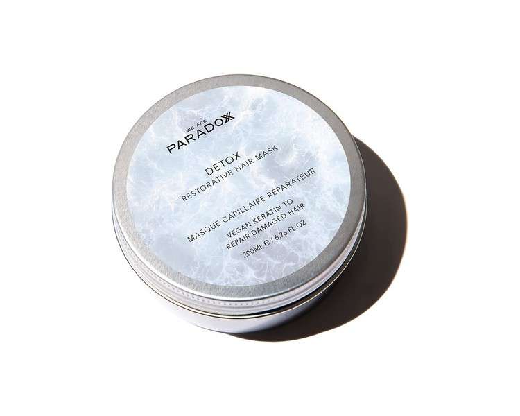 WE ARE PARADOXX Detox Restorative Hair Mask 200ml to Encourage Growth Lock in Moisture and Boost Shine