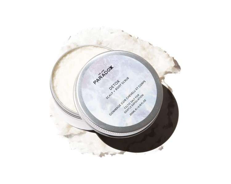 WE ARE PARADOXX Detox Scalp + Body Scrub with Celtic Sea Salt 200g