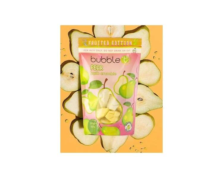 Bubble T Cosmetics FruiTEA Pear Bath Crumble