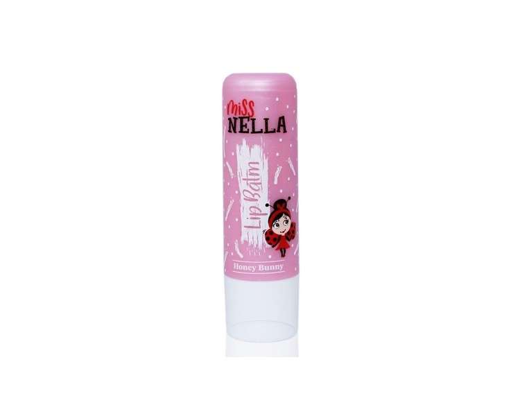 Miss Nella Honey Bunny Hypoallergenic Children Lip Balm Non-Toxic Makeup for Kids