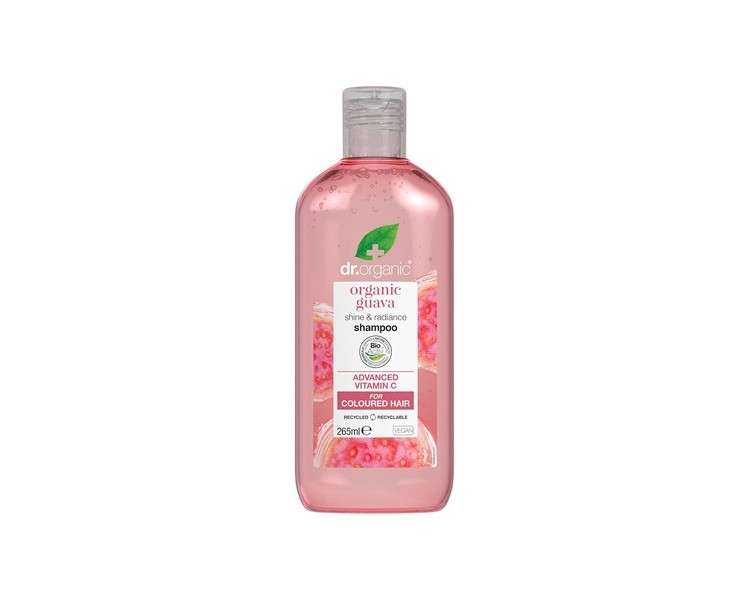 Dr Organic Guava Shampoo with Vitamin C for Coloured Hair 265ml
