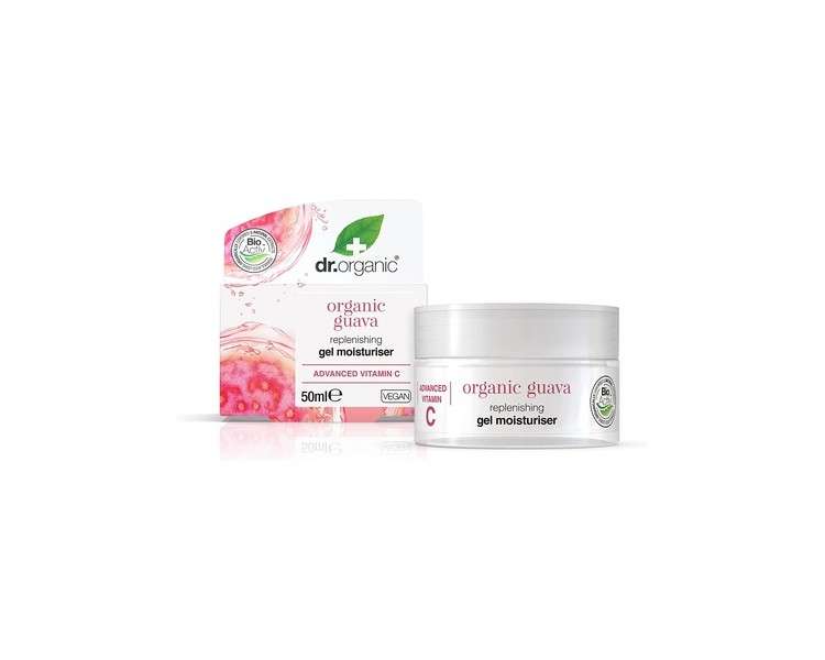 Dr. Organic Guava Replenishing Gel Moisturiser 250g