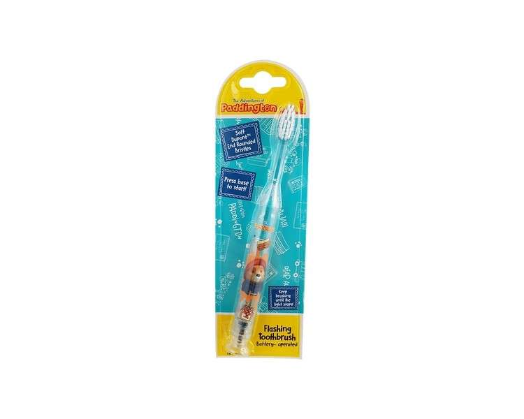 Paddington Bear Children's Flashing Toothbrush with 2 Minute Timer - Multi