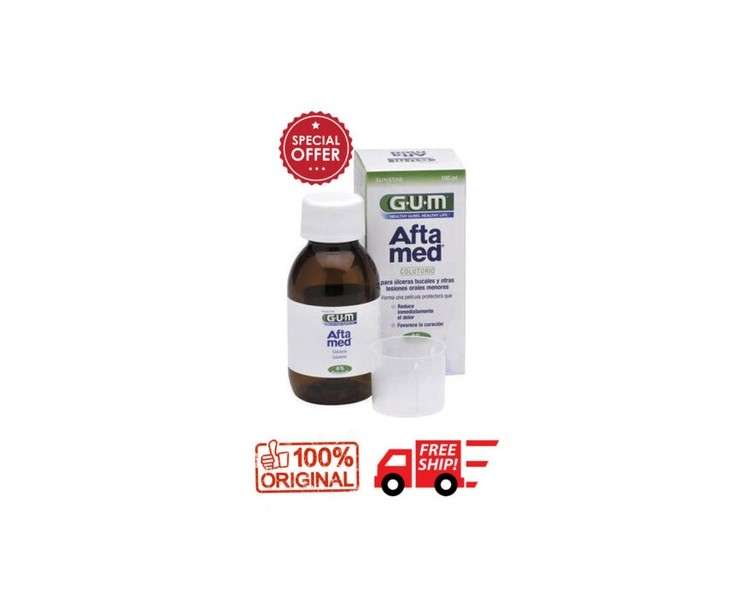 GUM Aftamed Syrup Mouthwash 150ml