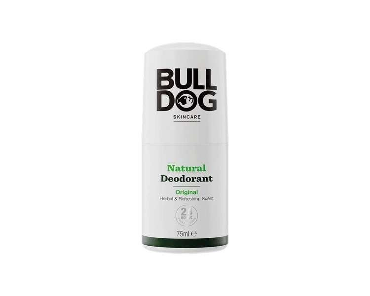 Bulldog Original Roll On Natural Deodorant for Men 75ml