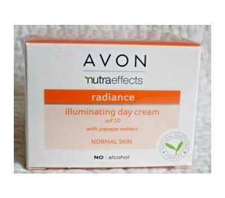 Avon Nutra Effects Radiance Illuminating Day Cream SPF20 50ml - Brand New