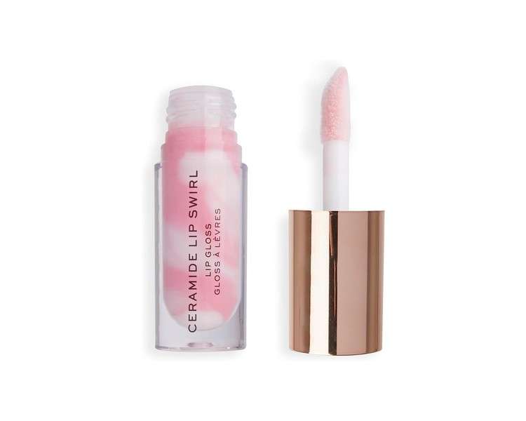Makeup Revolution Lip Swirl Ceramide Gloss Lipgloss Pure Gloss Clear 4.5ml