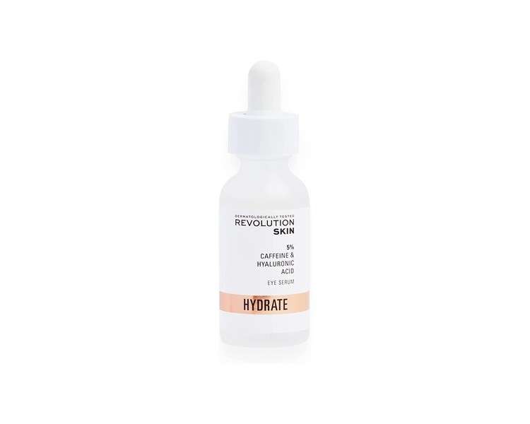 Revolution Skincare 5% Caffeine and Hyaluronic Acid Under Eye Serum 30ml