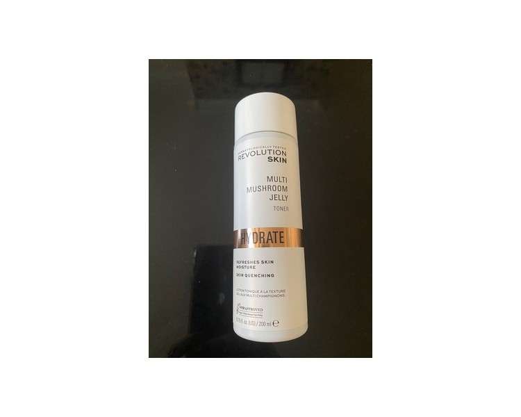 Revolution Skincare, Multi Mushroom Jelly Toner 200ml. Hydrates & Refreshes Skin