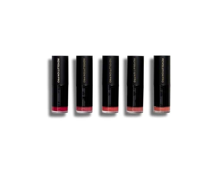 Revolution Pro Pink Lipstick Collection