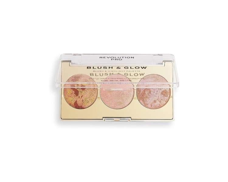 Revolution Pro Blush and Glow Peach Face Palette