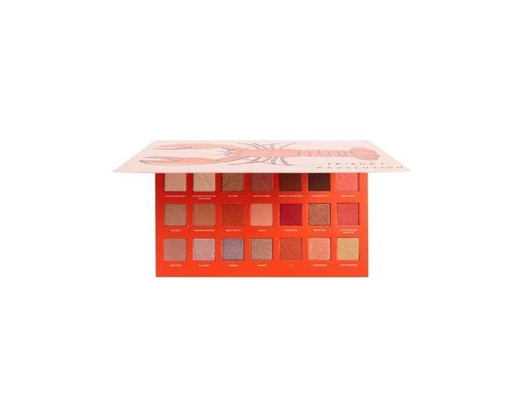 Makeup Revolution X Friends He's Her Lobster Eyeshadow Palette