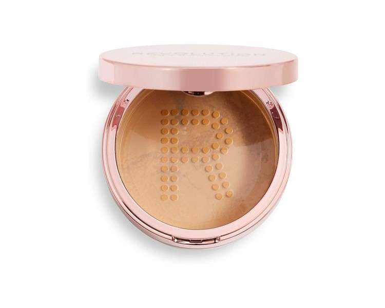 Makeup Revolution Conceal & Fix Setting Powder Deep Honey 13g