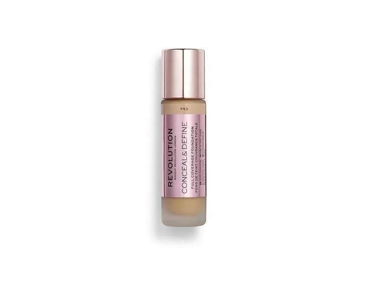 Makeup Revolution Conceal and Define Concealer Full Coverage Matte Finish C4.5 0.7 Fl Oz