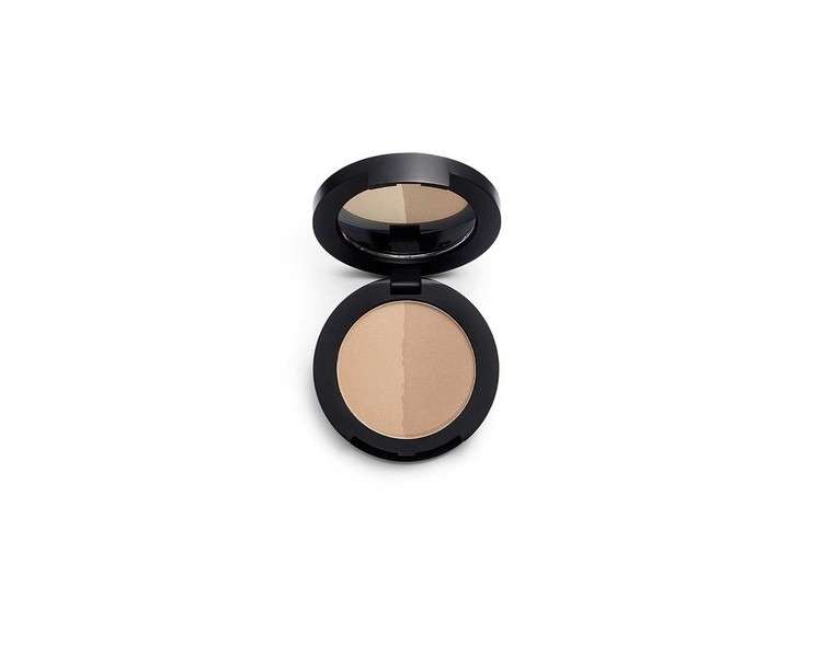 Revolution Pro Duo Eyebrow Powder Dark Brown