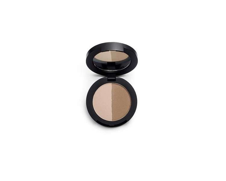 Revolution Pro Duo Eyebrow Powder Medium Brown