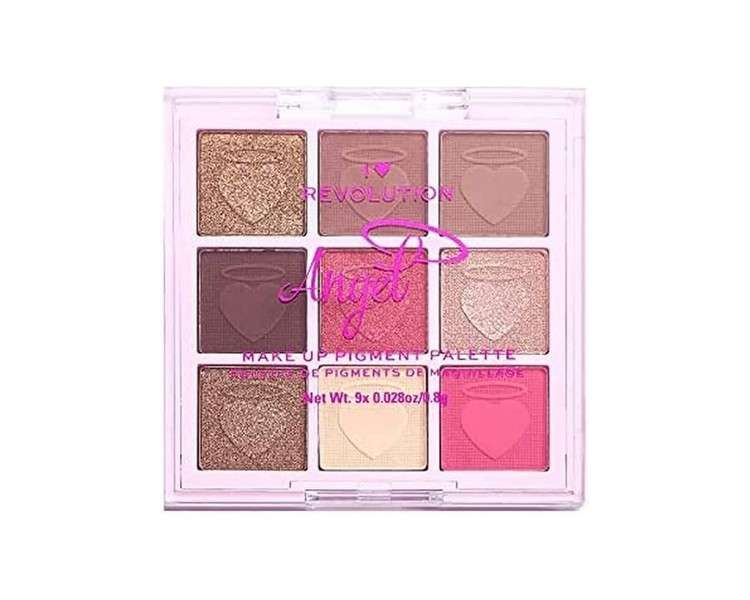 I Heart Revolution Fantasy Dragon Makeup Pigment Palette 9 Shades 7.2g