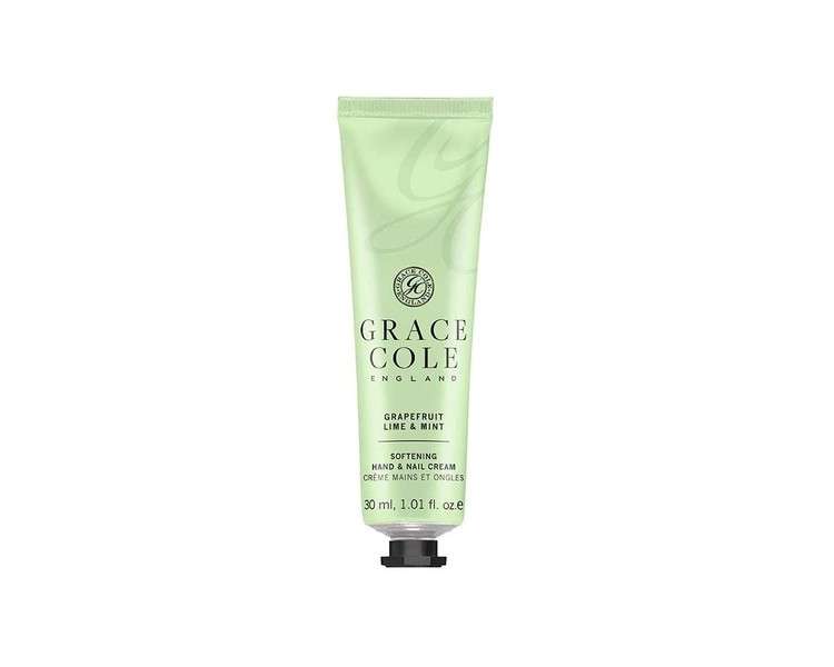 Grace Cole Grapefruit Lime & Mint Hand and Nail Cream Travel Size Moisturizing Formula 30ml Orange