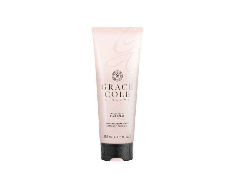 Grace Cole England Wild Fig and Pink Cedar Radiance Body Scrub 8.05oz - NEW