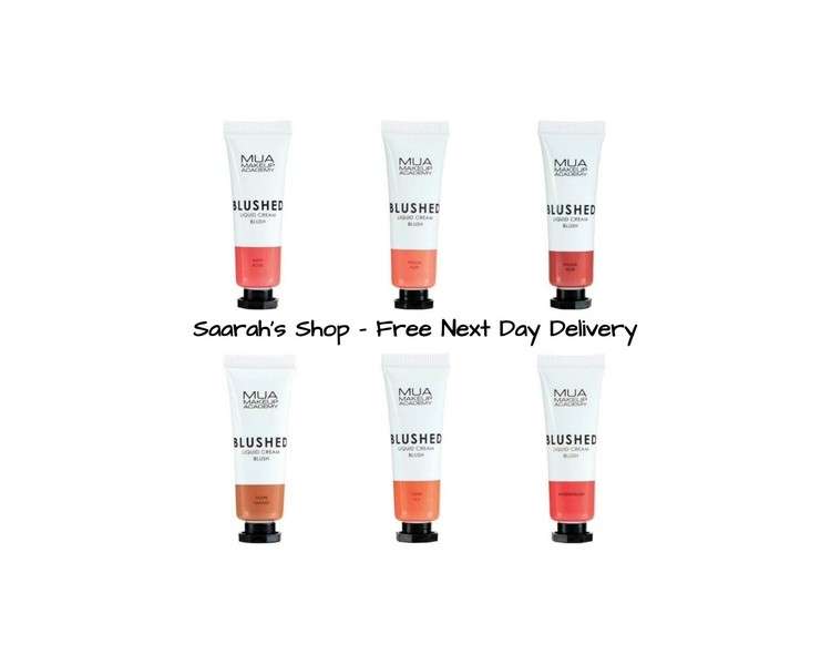 MUA Makeup Blushed Liquid Cream Blusher Colour Pop Cruelty Free Vegan Sealed