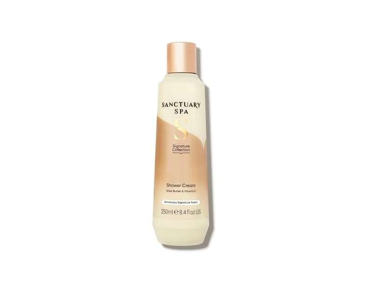 Sanctuary Spa Natural Shower Cream Gel - Cruelty Free and Vegan 250ml