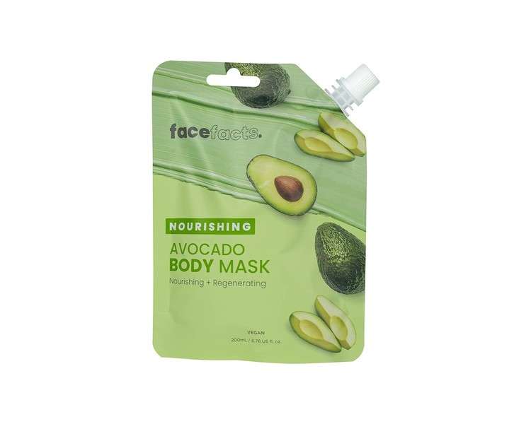 Face Facts Nourishing Avocado Body Mud Mask