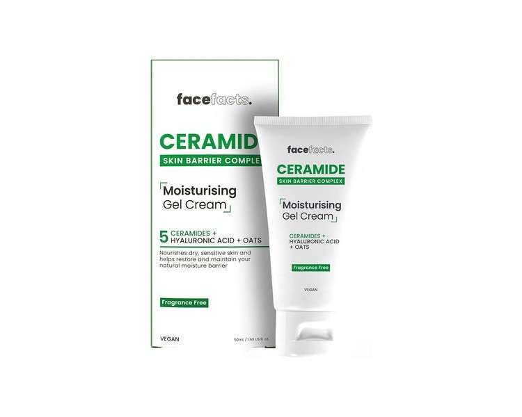 Face Facts Ceramide Gel Cream Moisturizing and Skin Strengthening 50ml