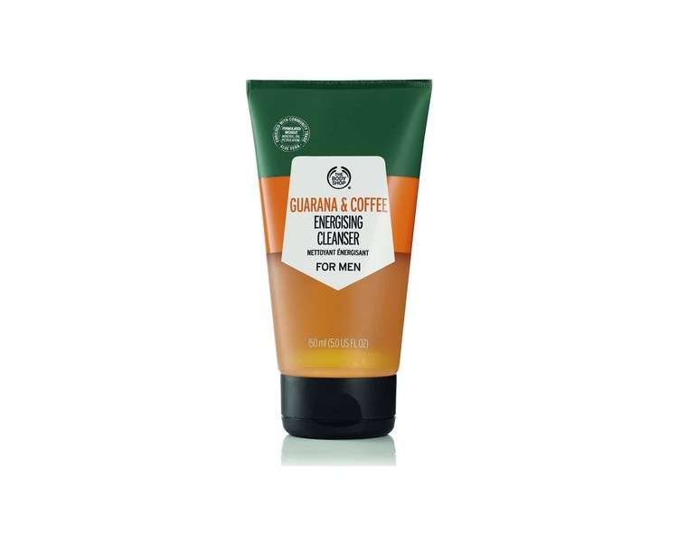 The Body Shop Guarana & Coffee Energizing Cleanser Gel 150ml For Men