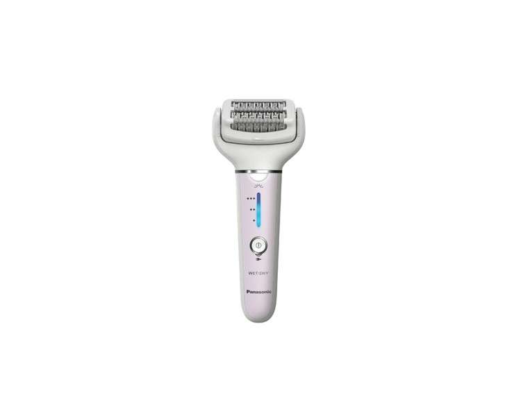 Panasonic ES-EY80-P503 Epilator with Pressure Sensor, 3 Speeds, and Pedicure Attachment