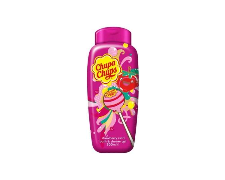 Chupa Chups Strawberry Perfumed Gel Bath and Shower 300ml