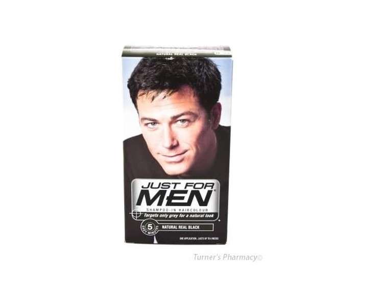 Just For Men Natural Real Black H55 Shampoo 1ml