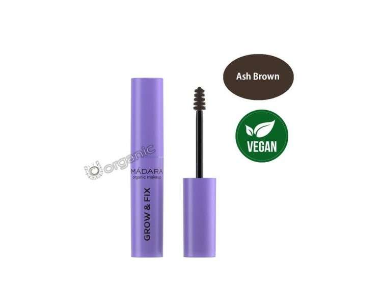 Madara Organic Brow & Lash Booster Ash Brown 4.25ml