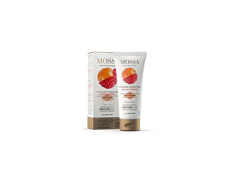 MOSSA Multifunctional Face Mask for Tired, Dry, and Dull Skin 60ml