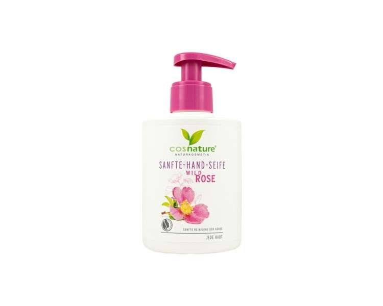 Cosnature Gentle Wild Rose Hand Soap 300ml