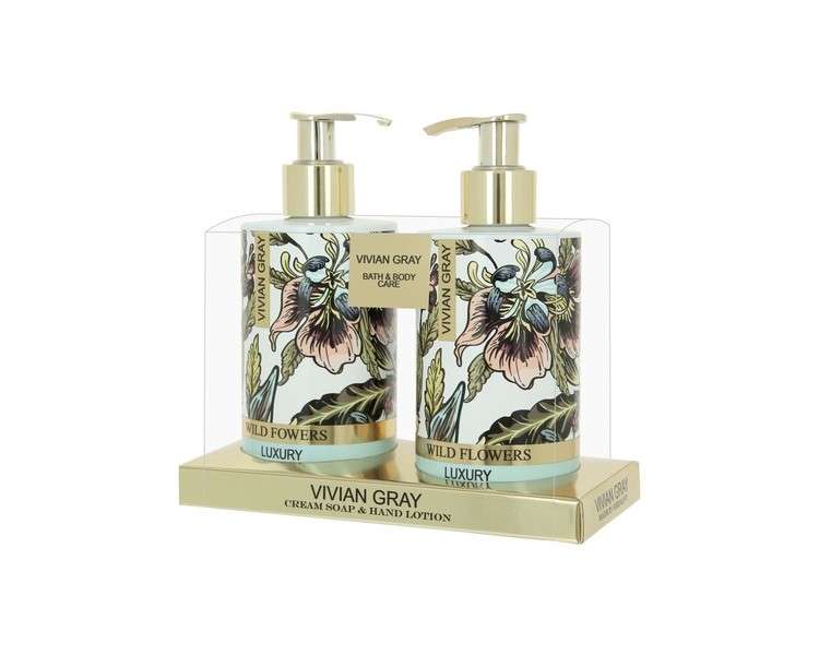 Vivian Gray 1072 Wild Flowers Luxury Body Care Set - 2 Pieces